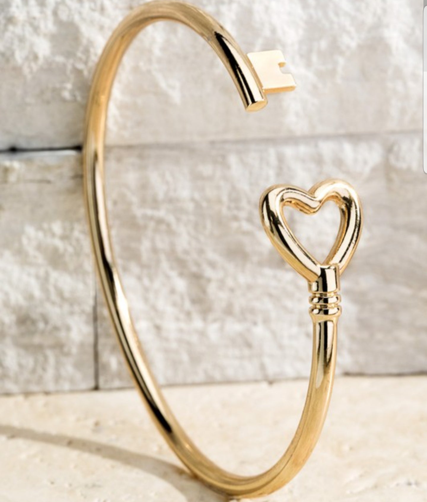 RD0150 Heart and Key Bracelet