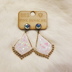 RD0160 Iridescent Earrings