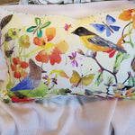 Birds and Butterflies Pillow