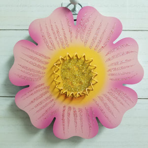 Pink Flower Charm