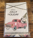 Jolly Holiday Tea Towel