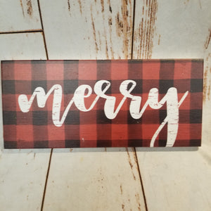 Merry Sign