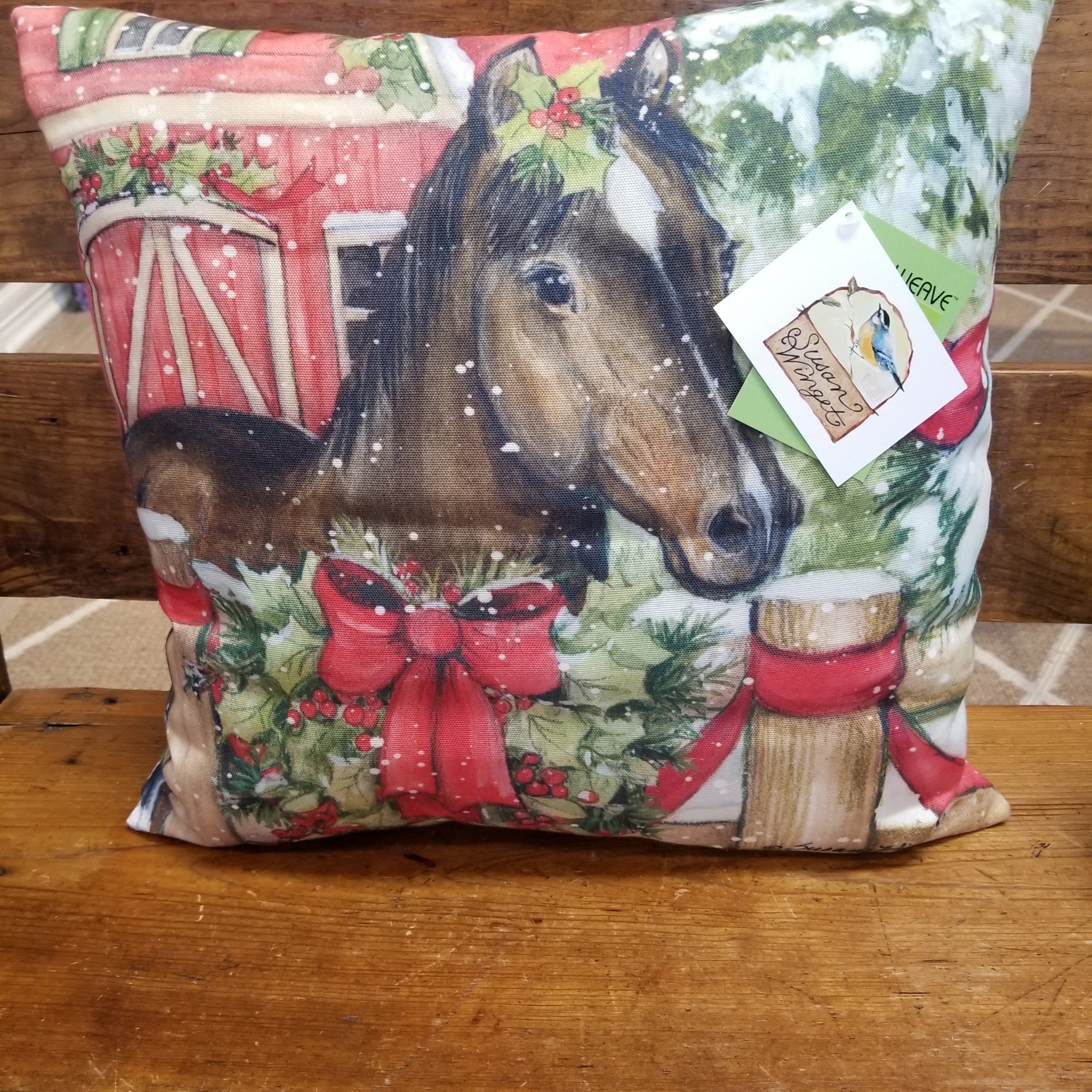 Holiday Homestead Pillow