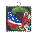 Flag Wrapped Wreath