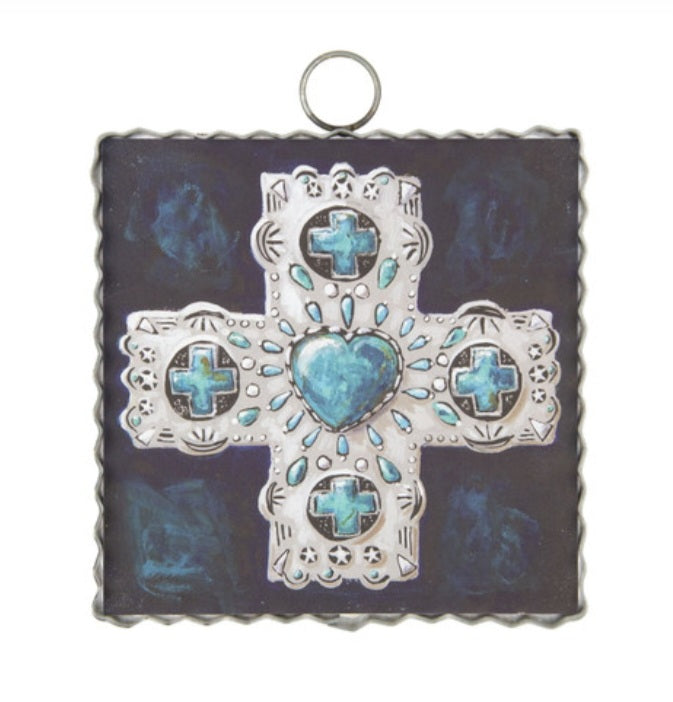 Turquoise Cross